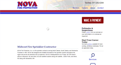 Desktop Screenshot of novafire.com